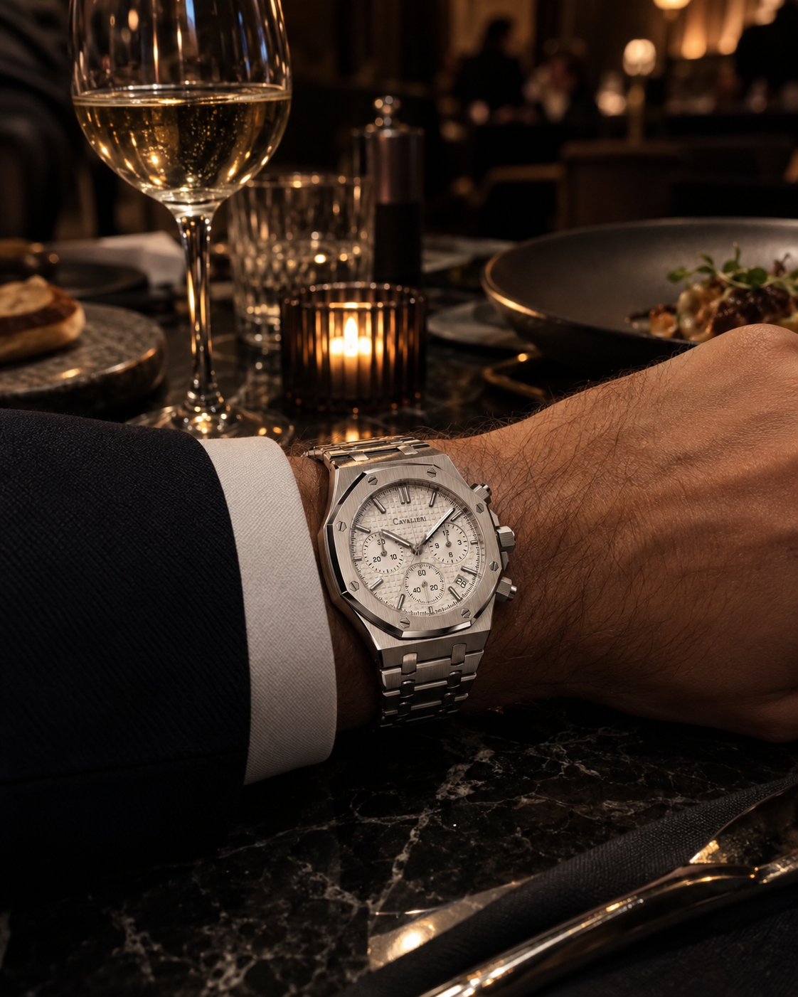 Cavalieri Ap machine Silver