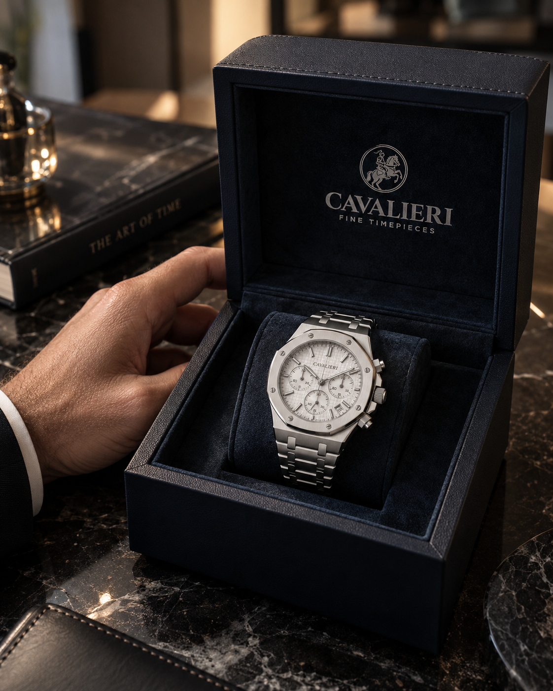 Cavalieri Ap machine Silver